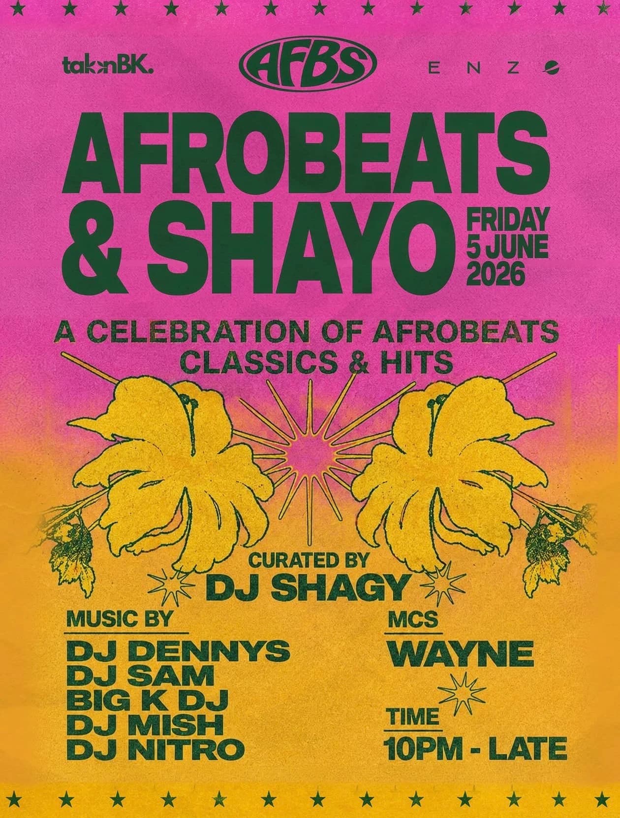 Afrobeats & Shayo
