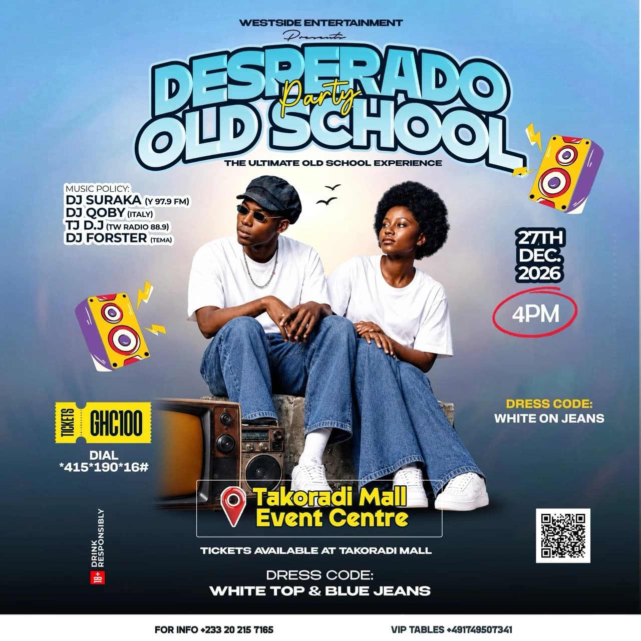 Desperado Old School Party